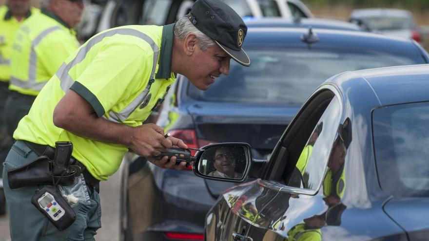 Control de la Guardia Civil. // Brais Lorenzo