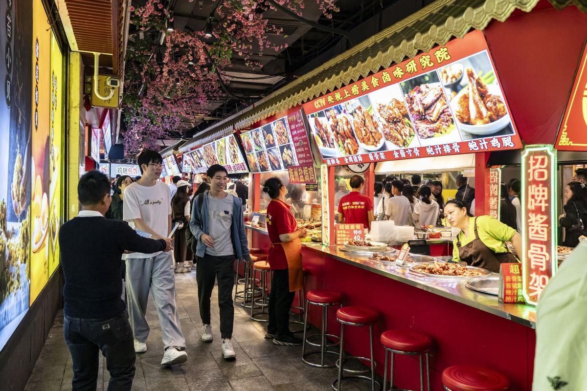 Mercado de Jiuxia en Shenzhen, China