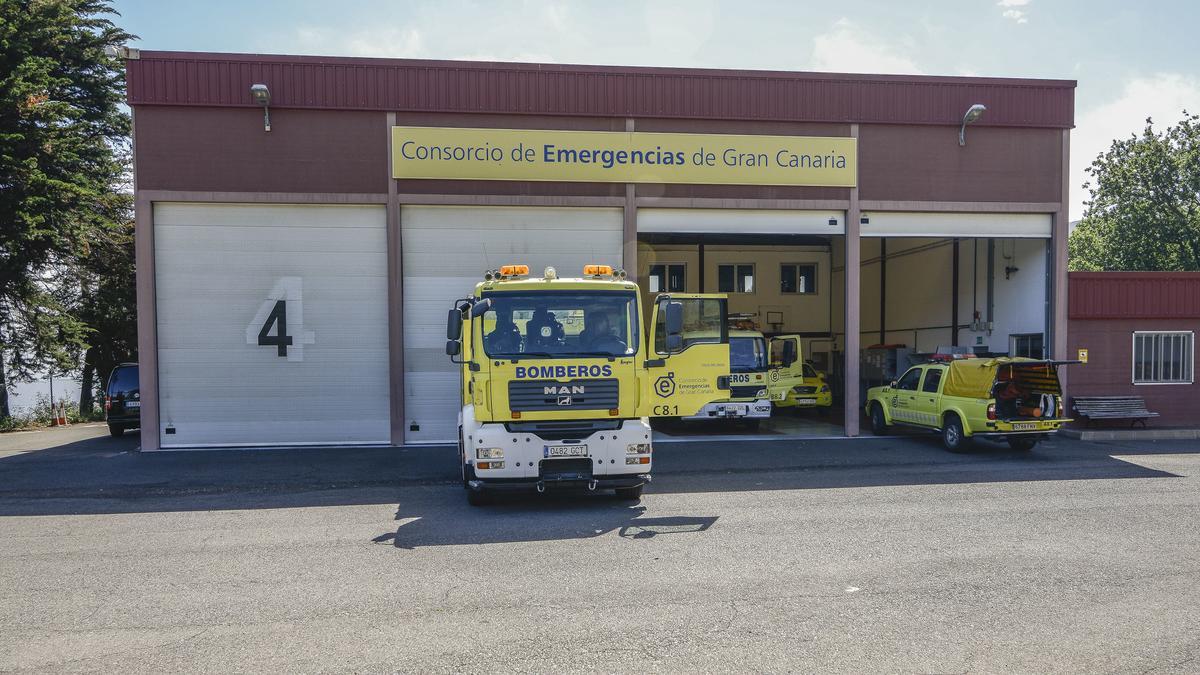 Parque del Consorcio de Bomberos de Gran Canaria en San Mateo