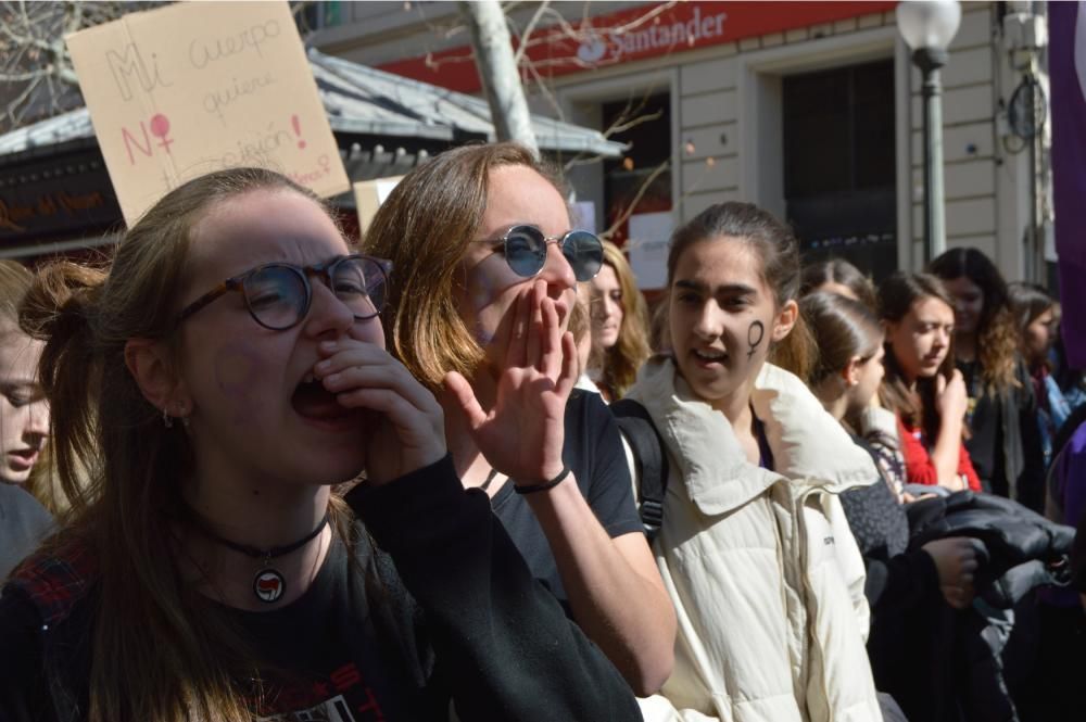 Passacarrers del 8-M a Manresa