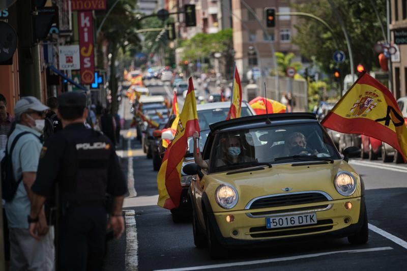 Manifestación de VOX en Santa Cruz de Tenerife  | 23/05/2020 | Fotógrafo: Andrés Gutiérrez Taberne