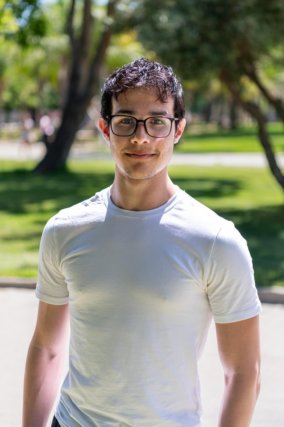 Mateo Orlando, estudiante del doble Grado en Biotecnología + Química.