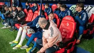 Almada salta contra el arbitraje de Pamplona: “La única cabeza en el estadio que pensó que no era penalti fue la del árbitro”