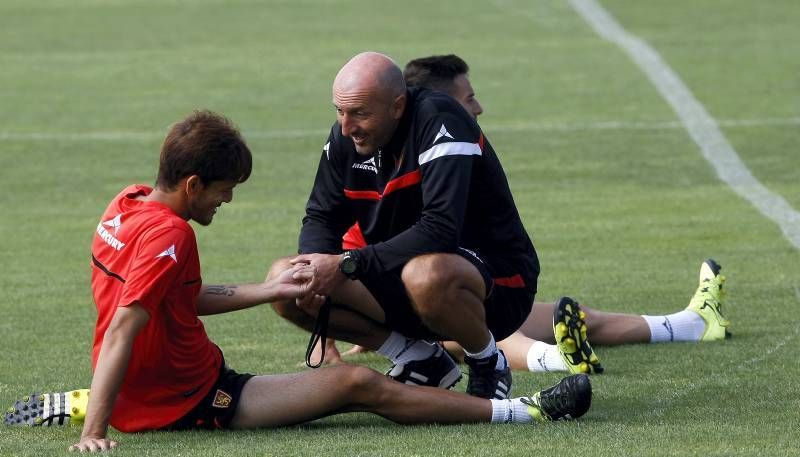 Fotogalería del entrenamiento del Real Zaragoza en la Ciudad Deportiva