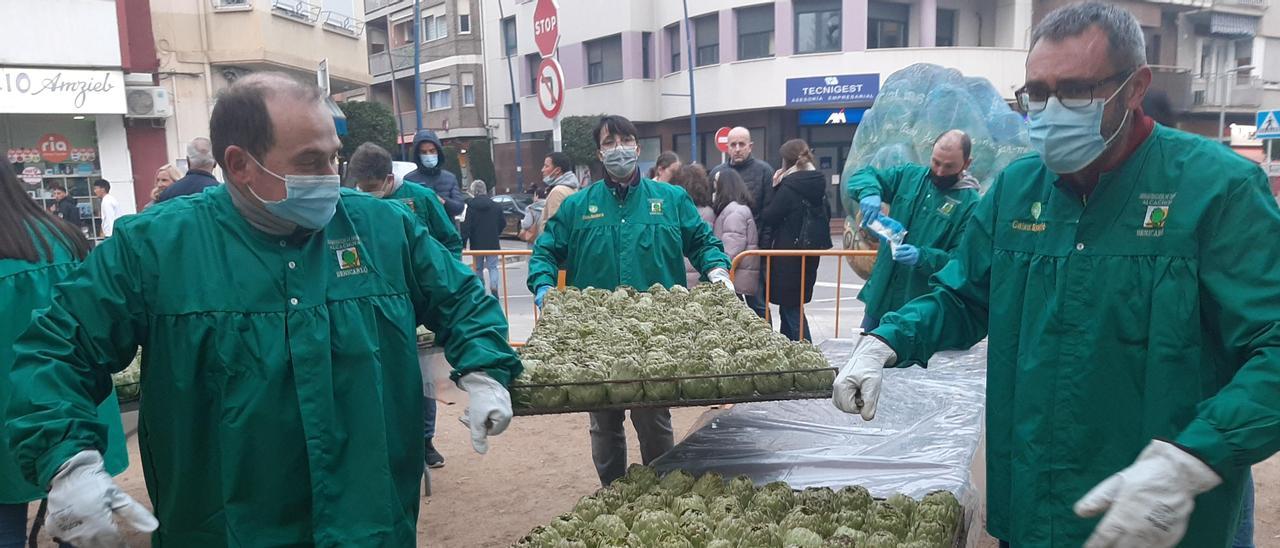 'Torrà' popular de la Festa de la Carxofa de Benicarló