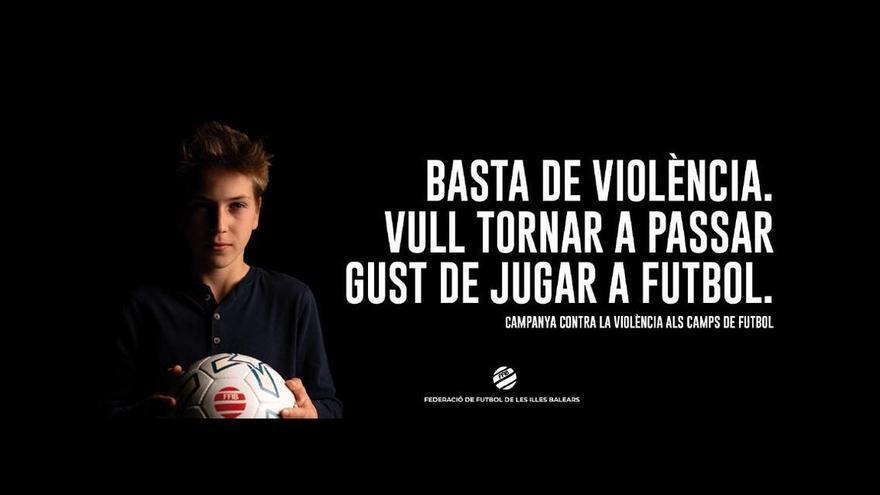 La Federación Balear promueve una campaña para erradicar la violencia en el fútbol