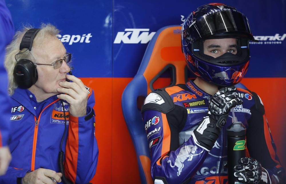 Debut de Iker Lecuona en MotoGP con KTM