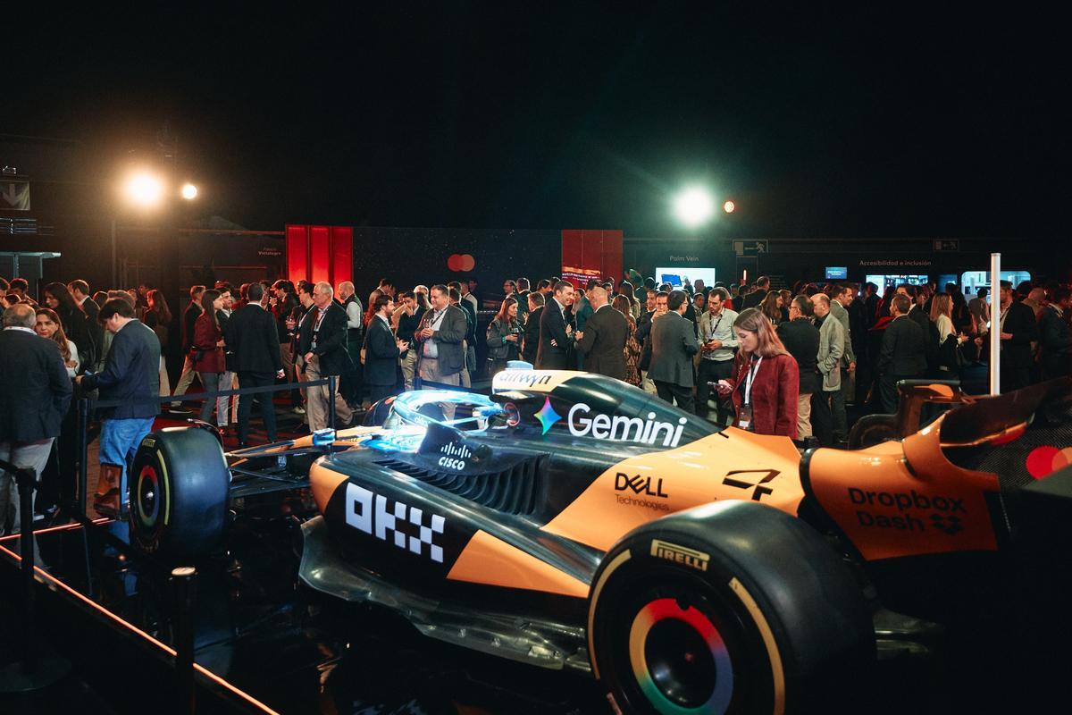 El Mastercard Forum Innovation España hizo un guiño al patrocinio del equipo McLaren en la Fórmula 1