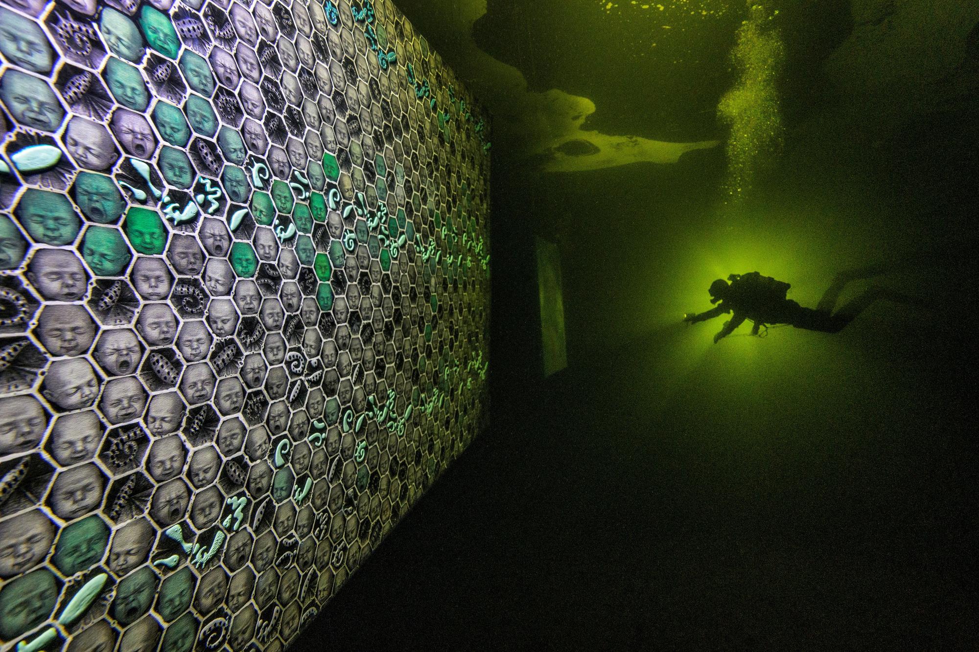 Arte bajo el hielo