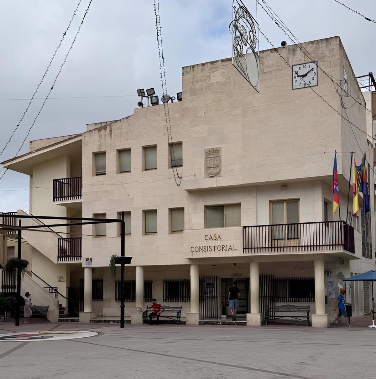 Aspecto actual del Ayuntamiento de Albatera
