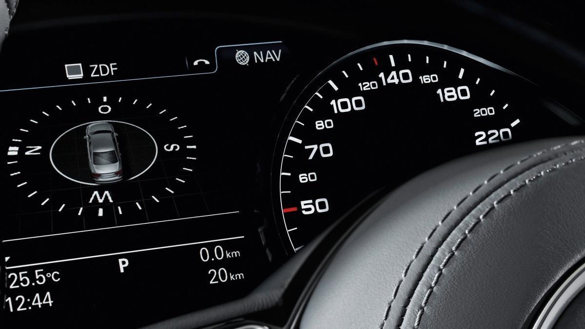 El velocímetro no mide directamente la velocidad.