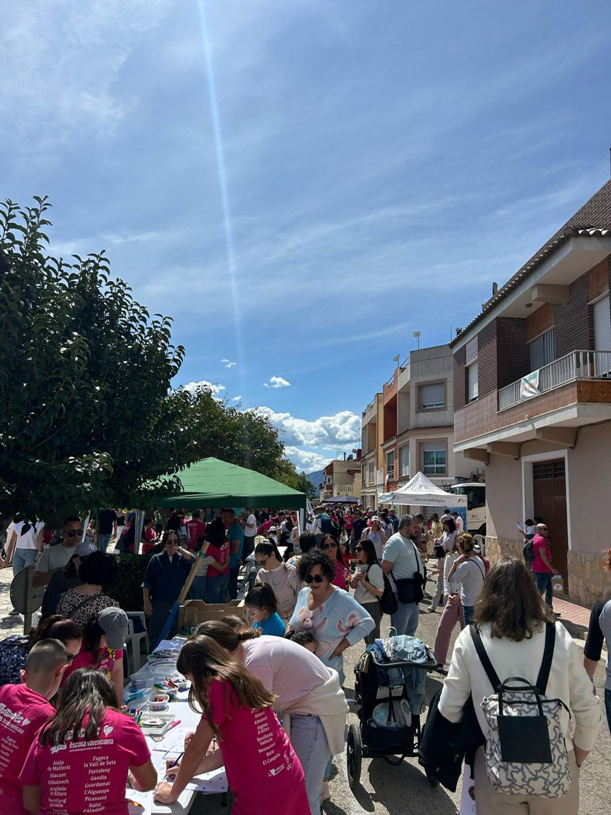 Ambiente en la Trobada celebrada en Fortaleny.