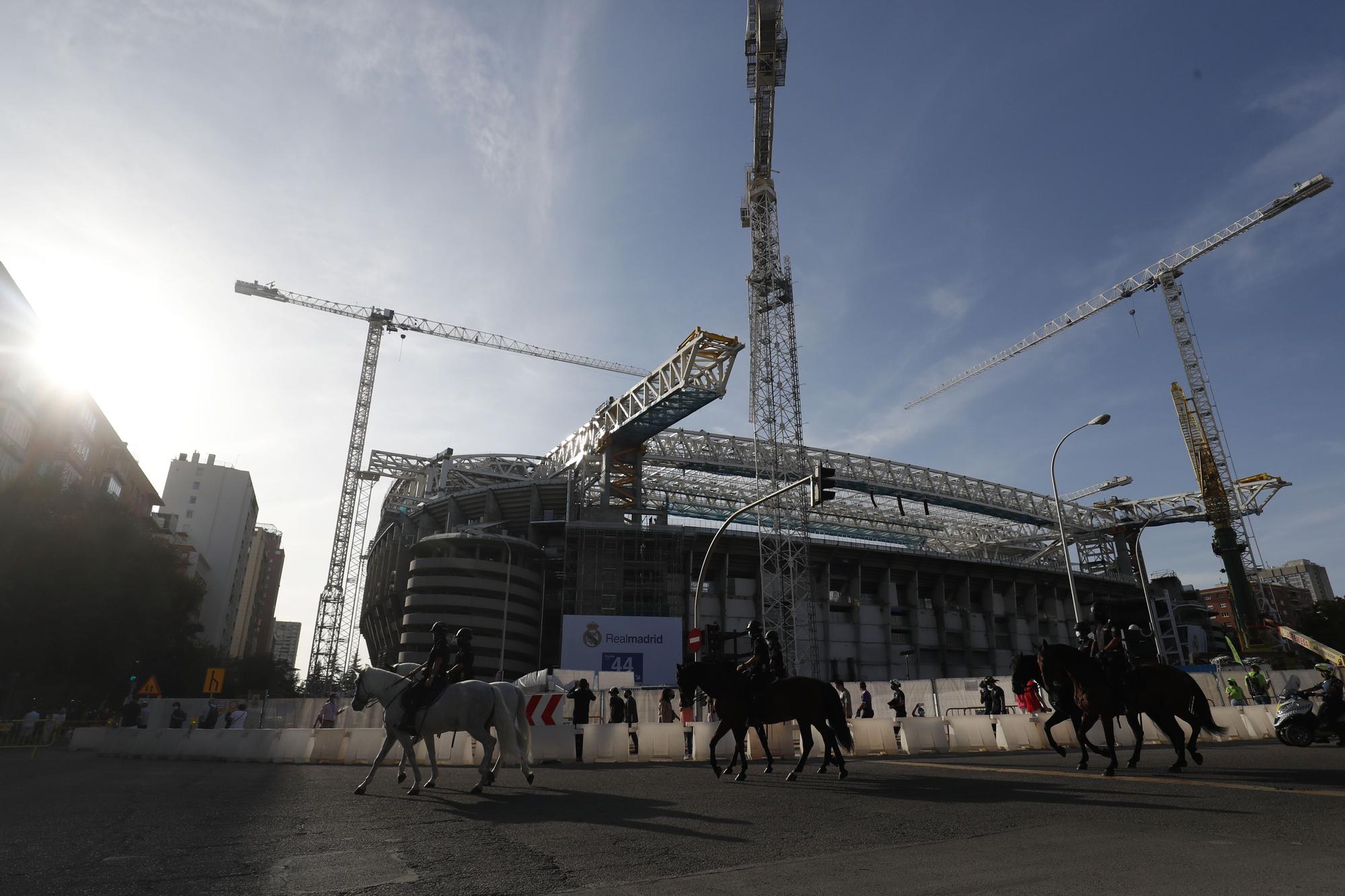 Así luce el Bernabéu tras su reforma parcial