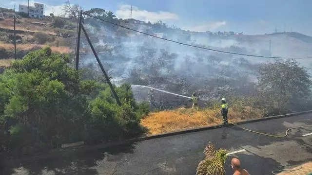 Incendio en Tenerife