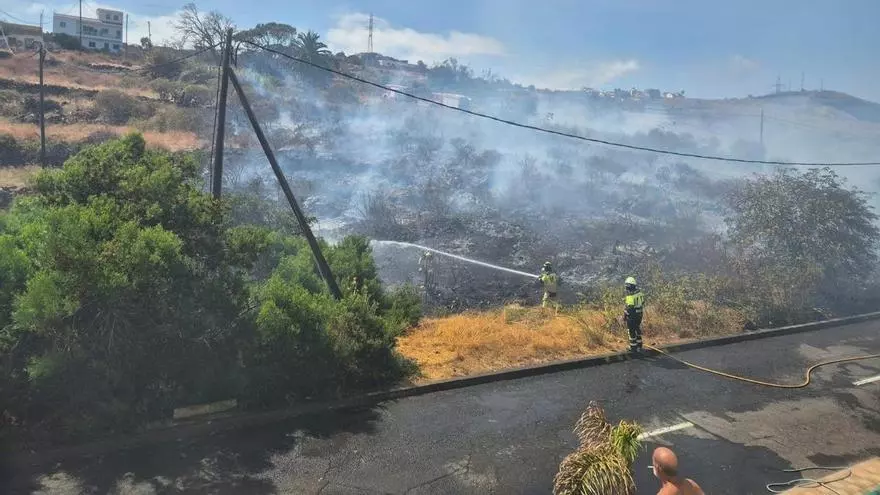 Incendio en Tenerife