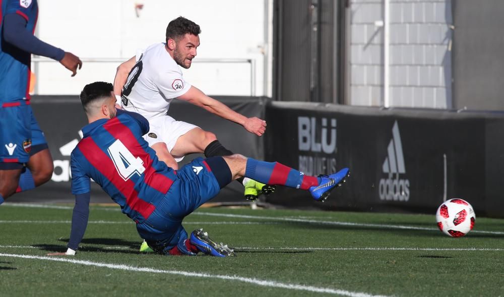 Segunda B: Valencia Mestalla 0-1 Atlético Levante