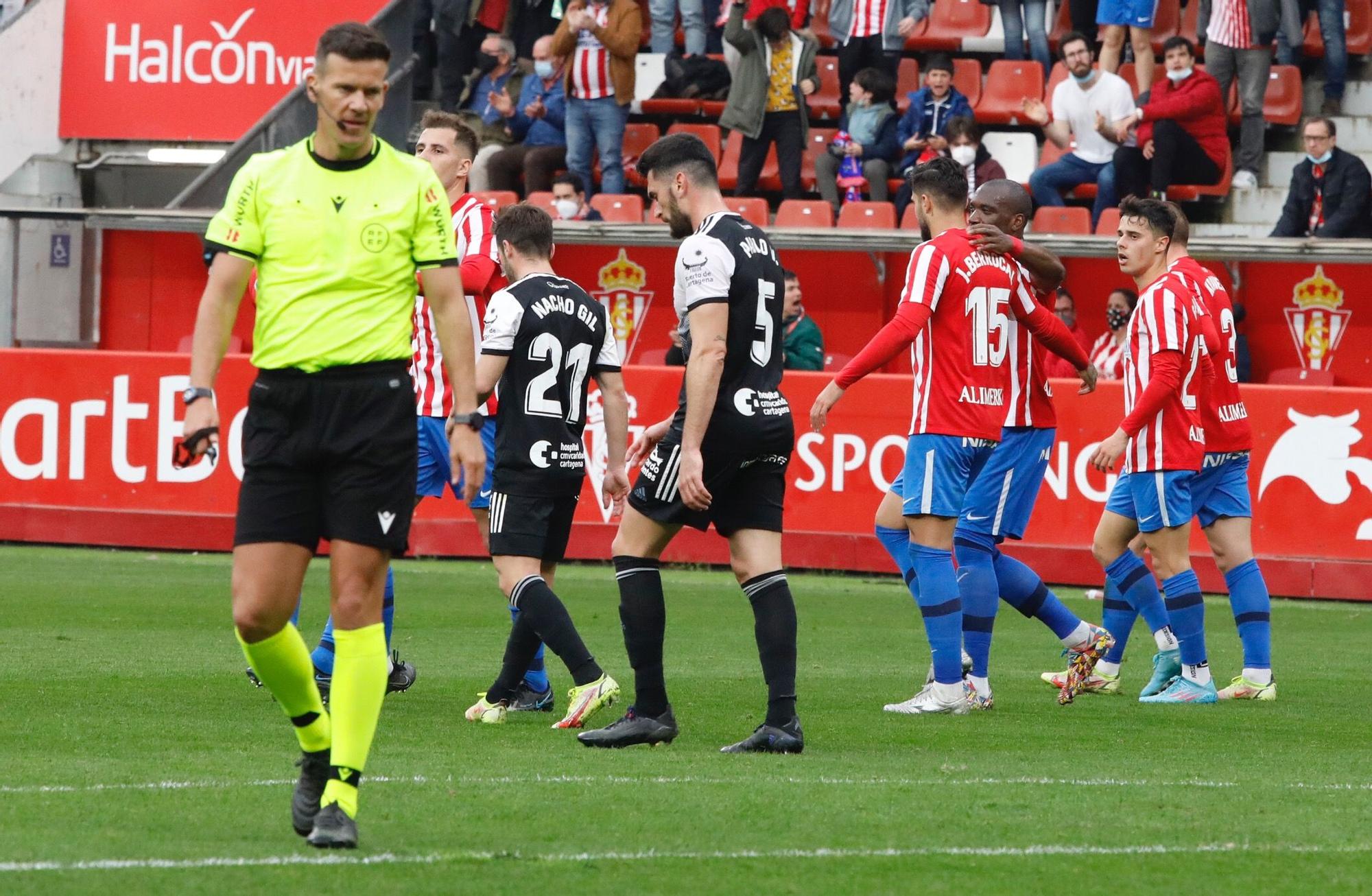 Sporting - Cartagena, en imágenes