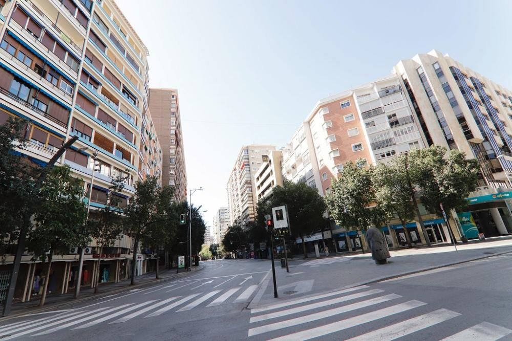 Murcia en su tercer domingo de confinamiento