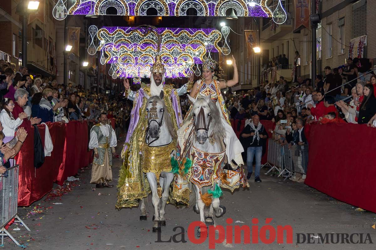 Gran desfile en Caravaca (bando Moro)