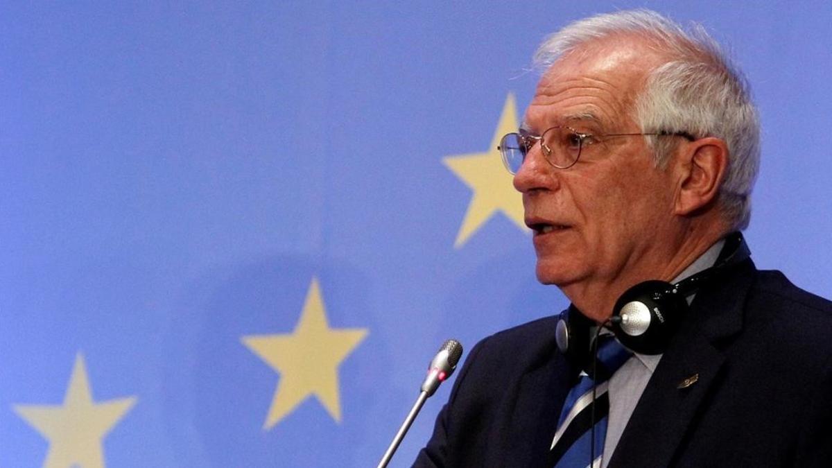 El español Josep Borrell, aspirante a jefe de la diplomacia europea.