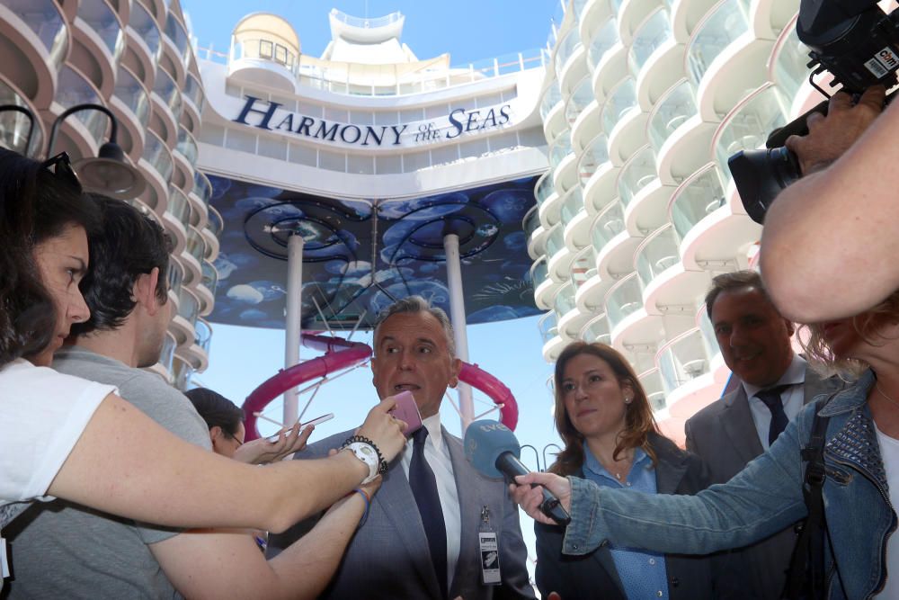 Passegem per l'interior del Harmony of the Seas, el creuer més gran del món, que aquest estiu tindrà base a Barcelona