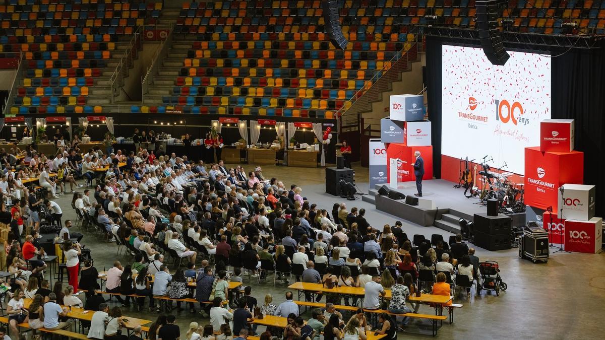 Acto multitudinario de Transgourmet Ibérica en Tarragona para celebrar su centenario y reafirmar su liderazgo en la distribución