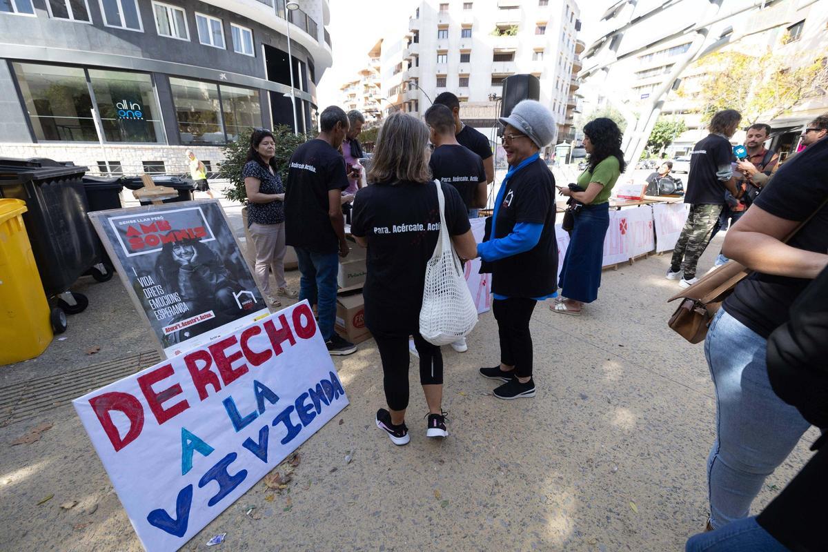 Celebración en Ibiza del Día de las Personas sin Hogar