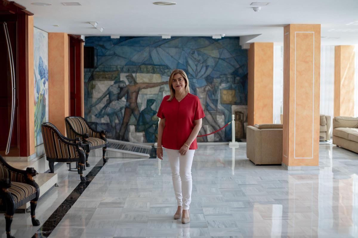 Carmina Fernández sustituye a José Vélez en la Portavocía del Grupo Socialista de la Asamblea.