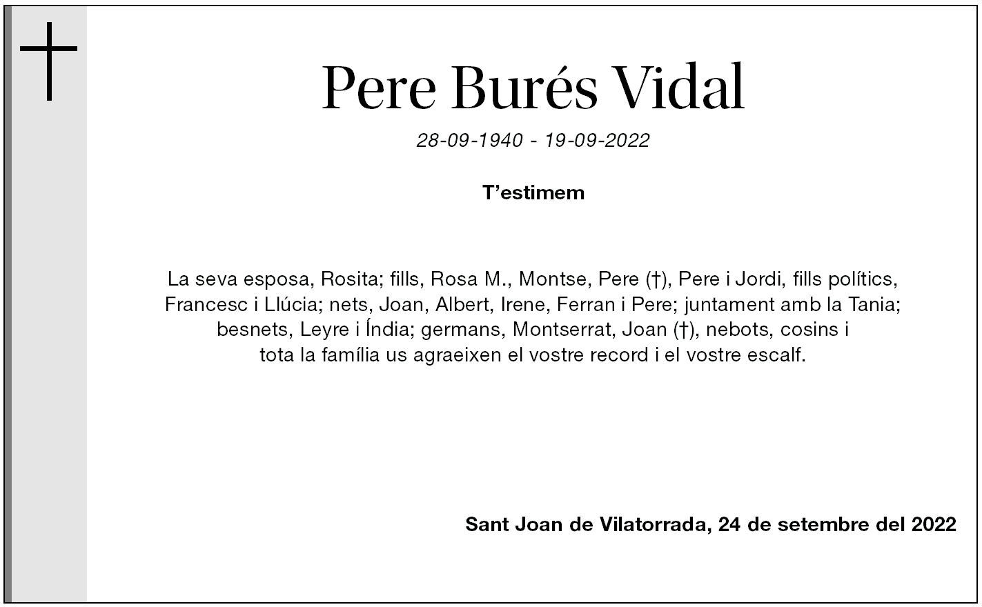 Pere Burés