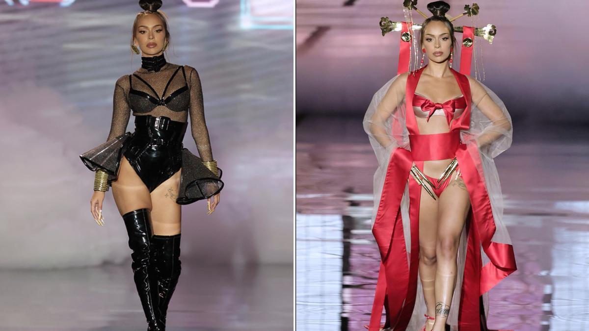La cantante Bad Gyal debuta como modelo en la Semana de la Moda de Madrid -  El Periódico Mediterráneo