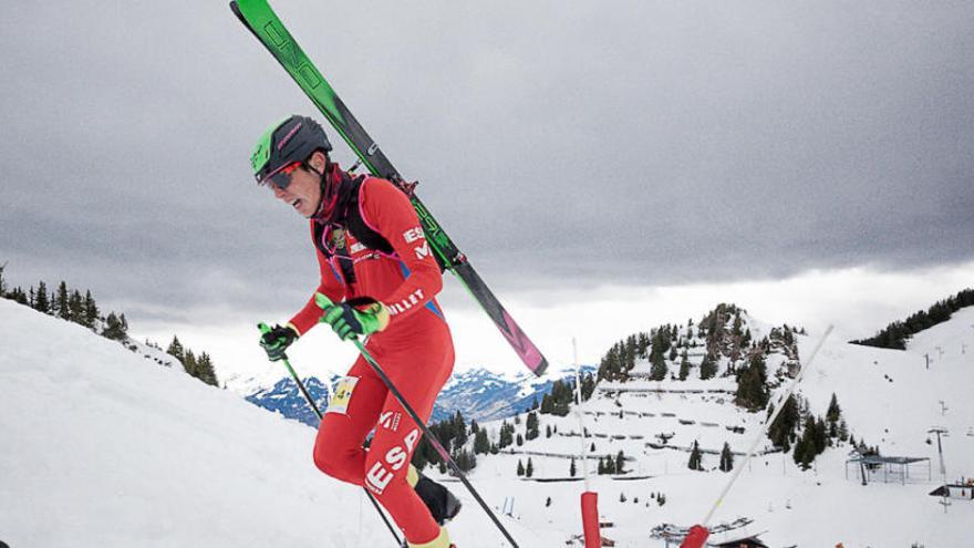 El berguedà Ot Ferrer en plena cursa