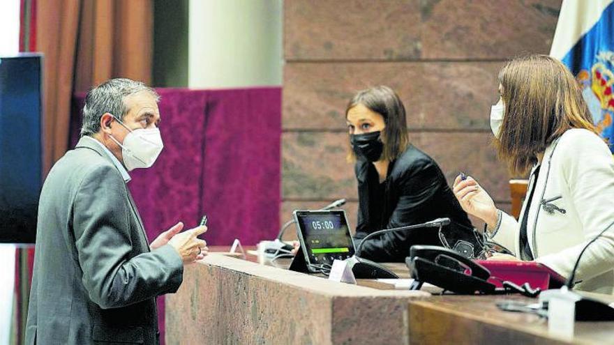 Francisco Moreno, en comisión parlamentaria.