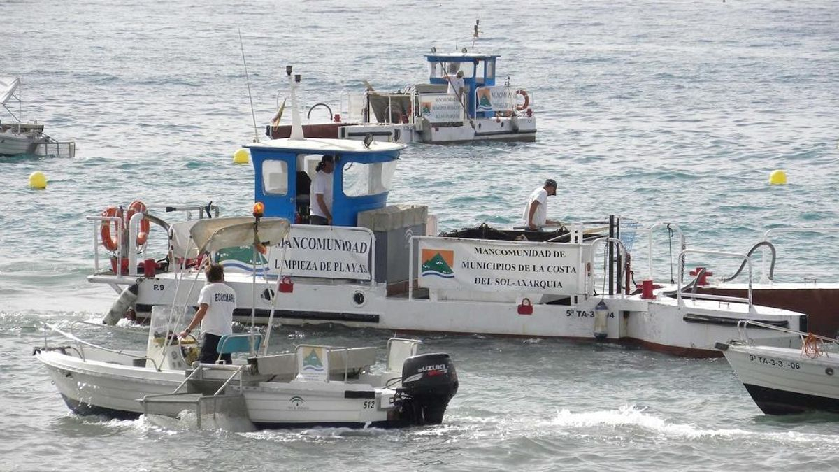 Barcos quitanatas de la Mancomunidad de Municipios de la Axarquía.