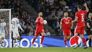 Real Sociedad - Benfica: El gol de Rafa Silva
