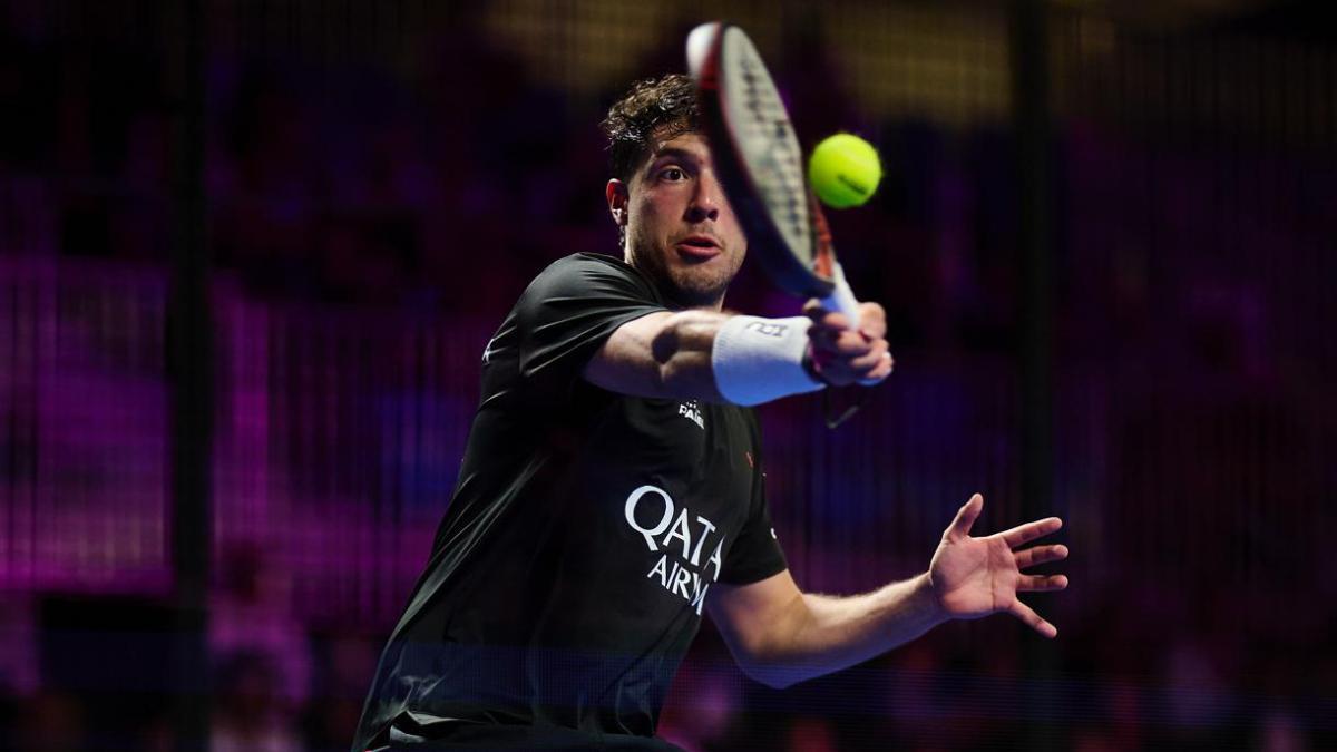 Agustín Tapia desplegó todo su talento en la pista
