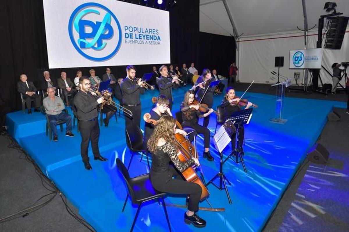 22-02-2019 LAS PALMAS DE GRAN CANARIA. “Populares de Leyenda”, el homenaje del Partido Popular a los afiliados más veteranos de los 21 municipios de Gran Canaria. Fotógrafo: ANDRES CRUZ