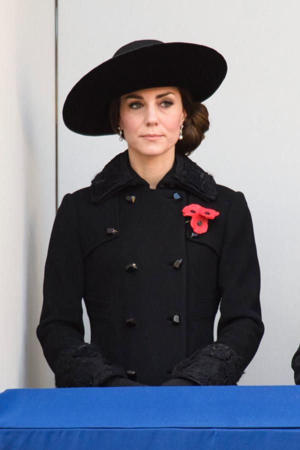 Kate Middleton en el Día de los Caídos