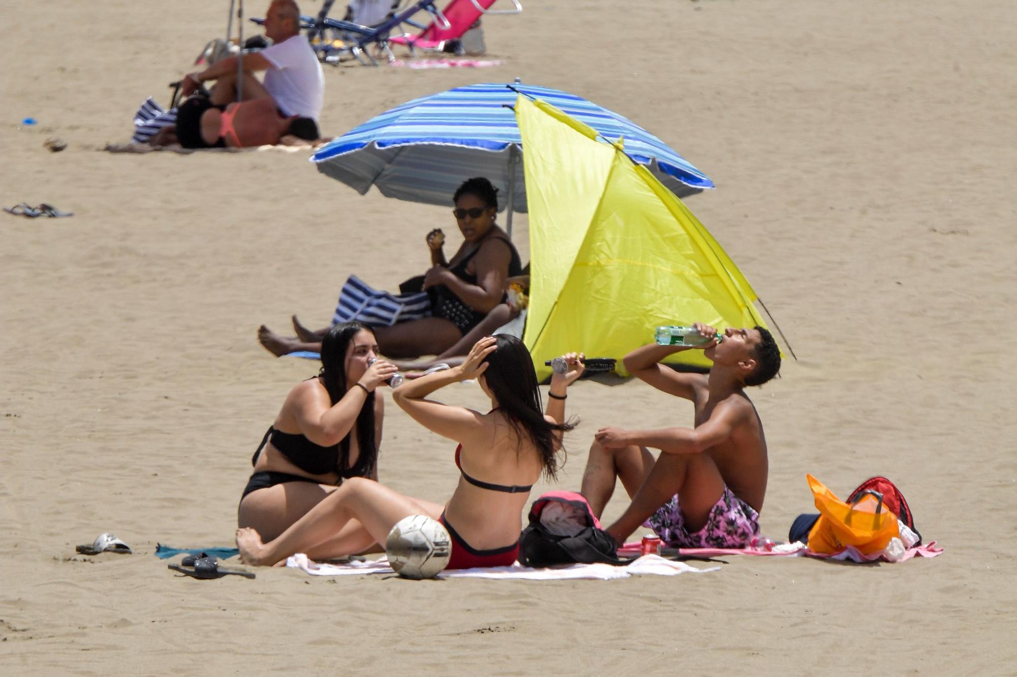 Ola de calor en Gran Canaria (16/07/2021)