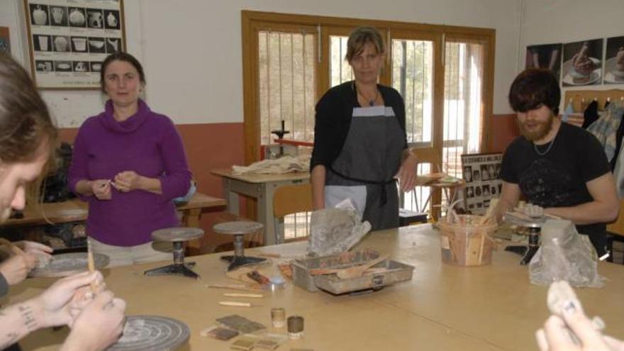 Los alumnos han conocido diferentes técnicas artesanales.