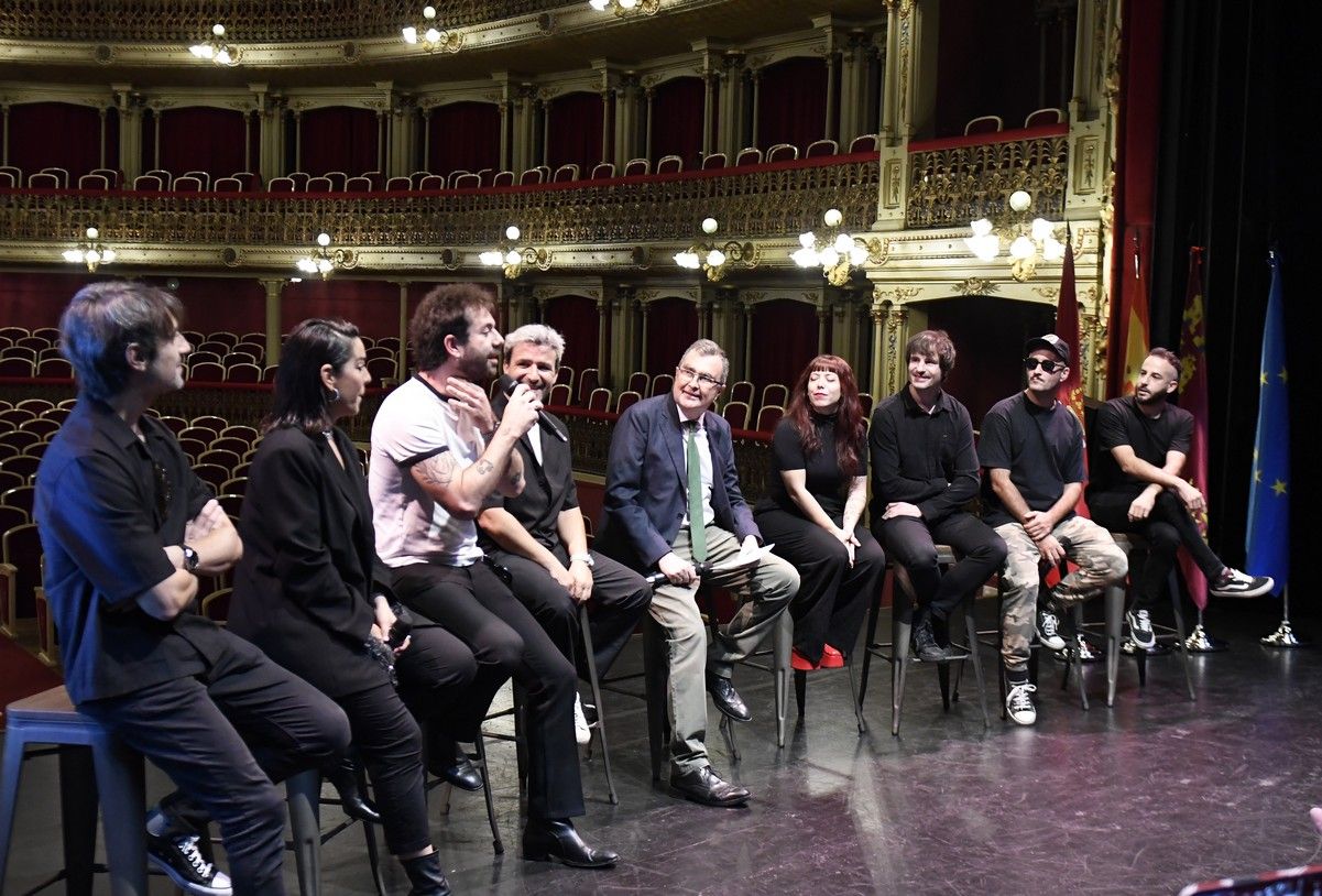Presentación de la canción 'Esto es Murcia' en el Teatro Romea