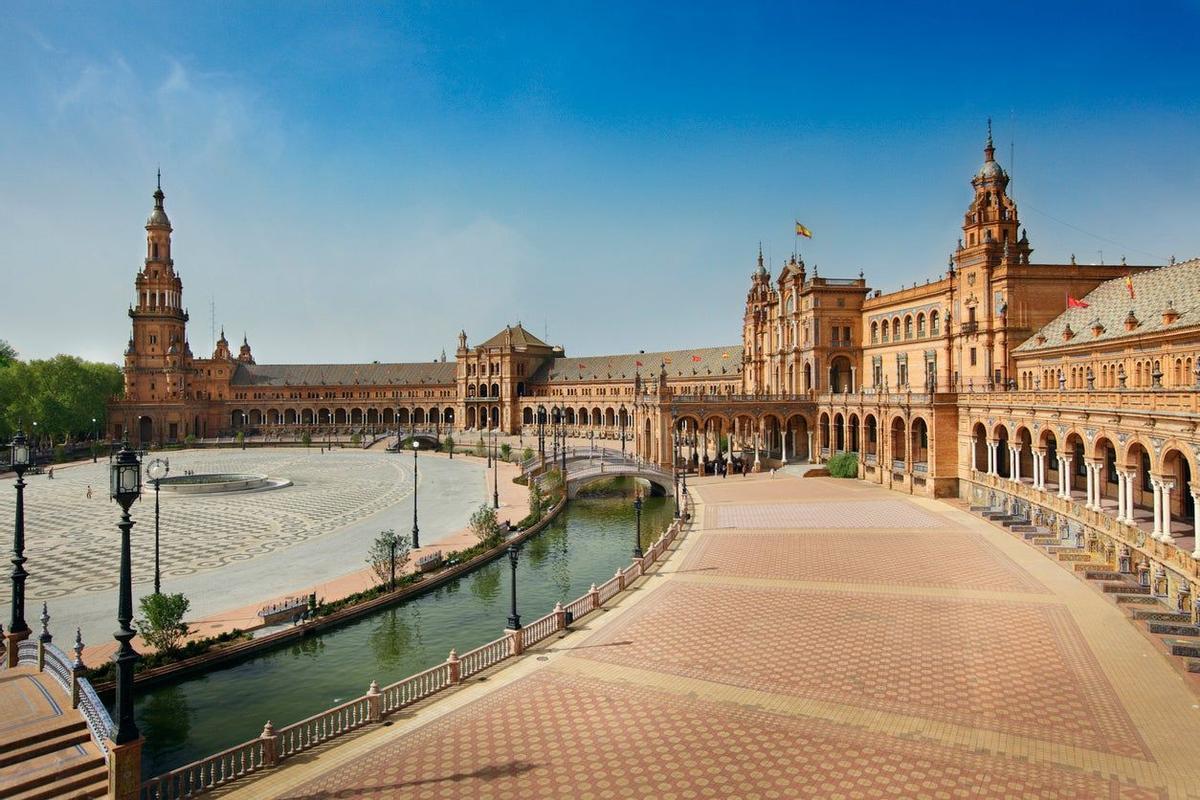 Plaza de España, Sevilla, países mudarse