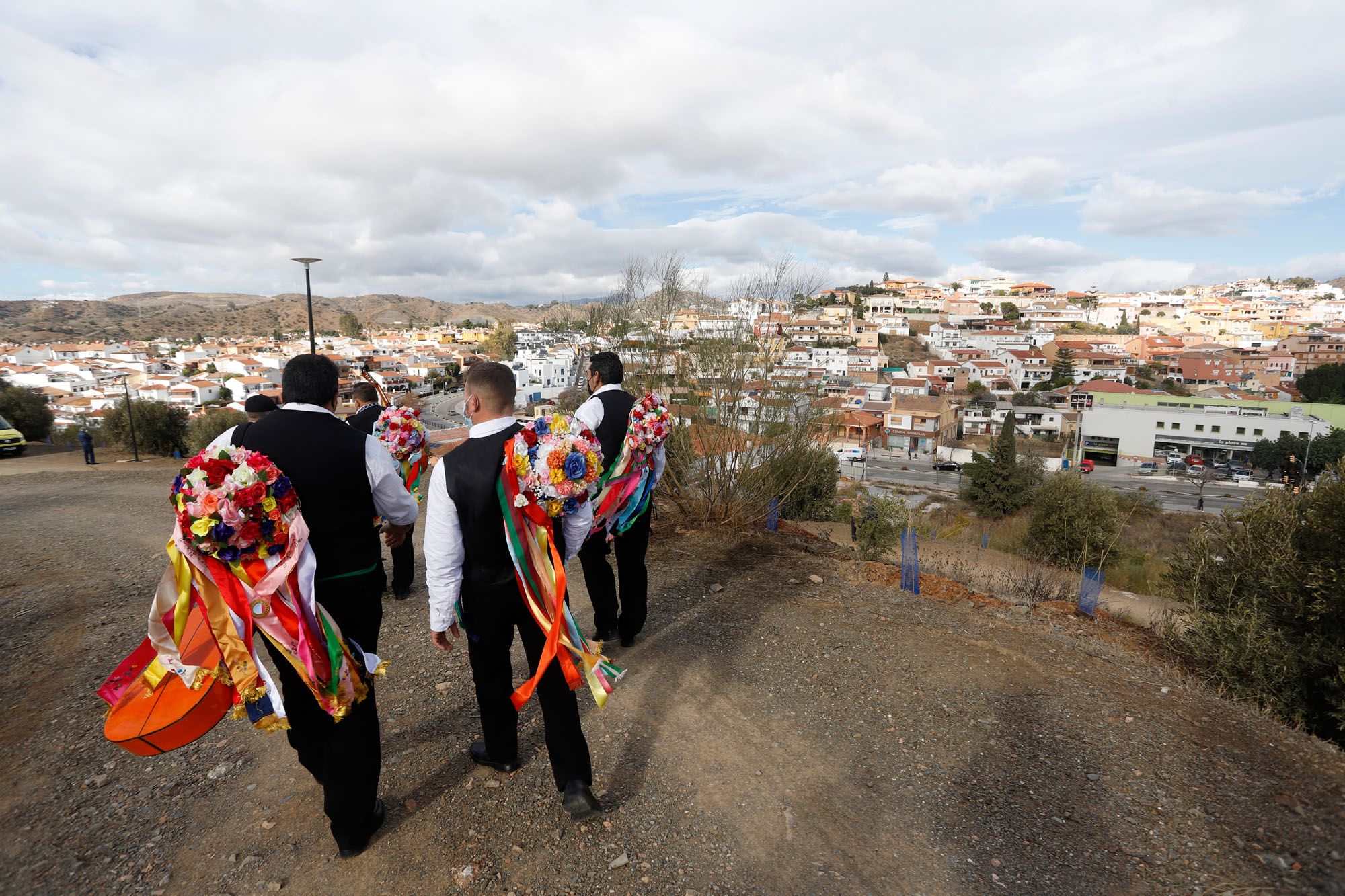 Las imágenes de la Fiesta Mayor de Verdiales de 2021