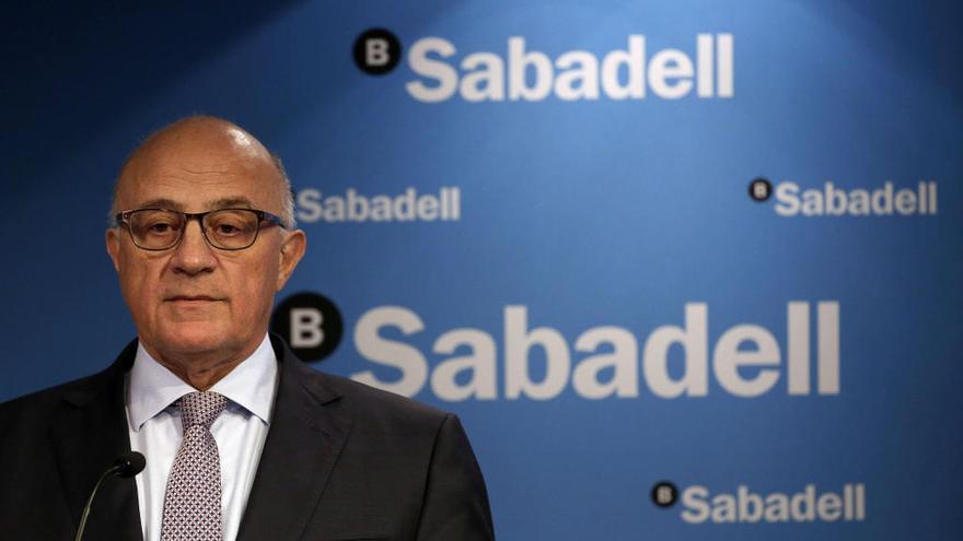 Josep Oliu, presidente de Banco Sabadell