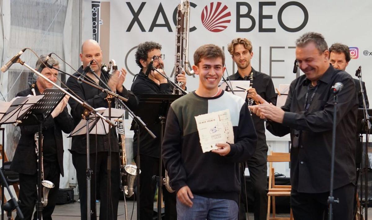 Pablo Díaz, Carla Gómez y Jorge Sousa, mejores alumnos del Clarinet Fest Lalín