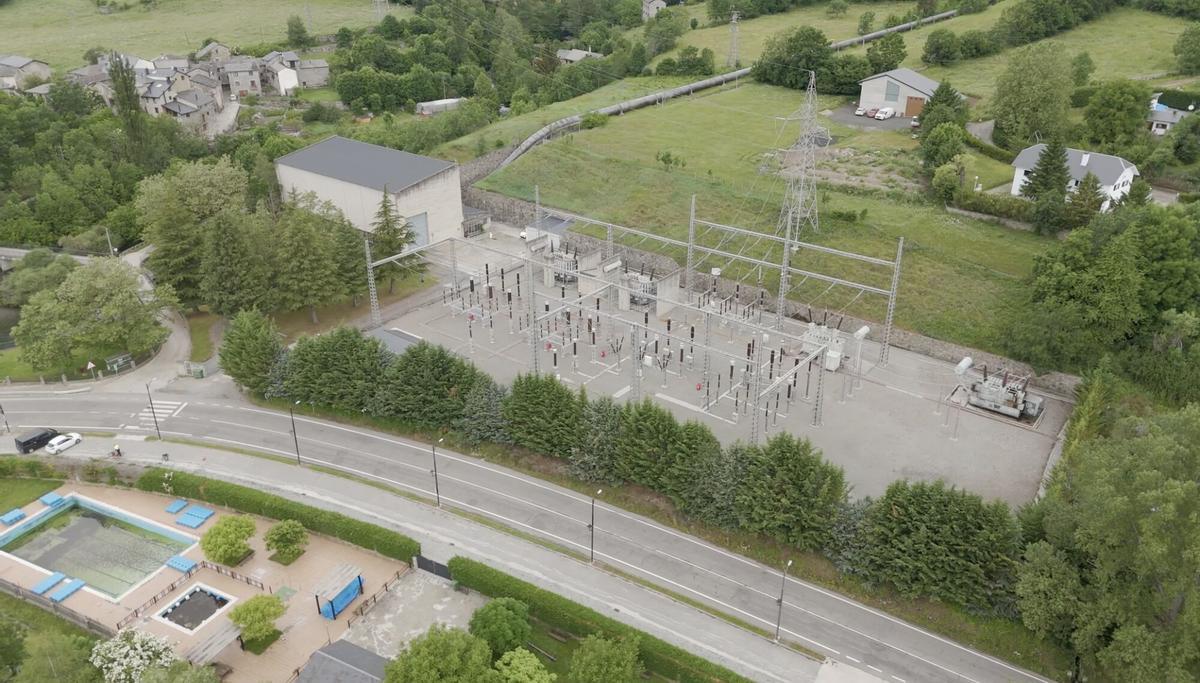 Una central hifroeléctrica de Endesa