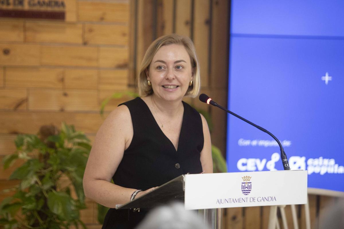 Natàlia Enguix, vicepresidenta primera de la Diputación de Valencia.