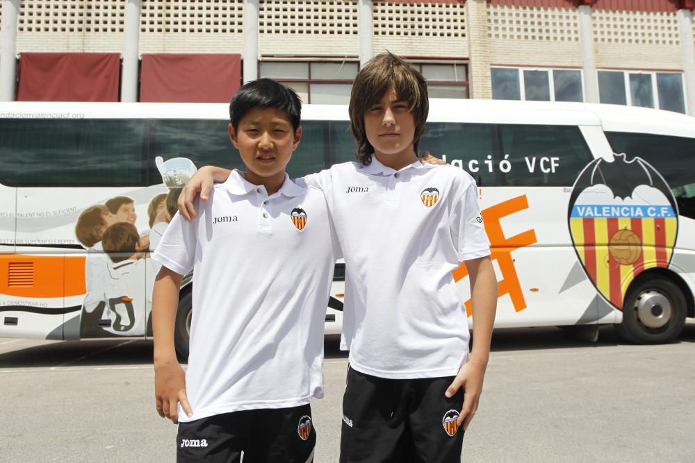 Kang in Lee, de niño a futbolista del Valencia CF