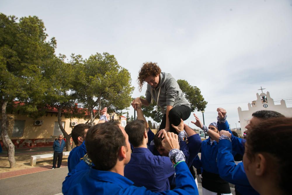 La edil de Acción Social, Marisol Moreno, se sube al castillo