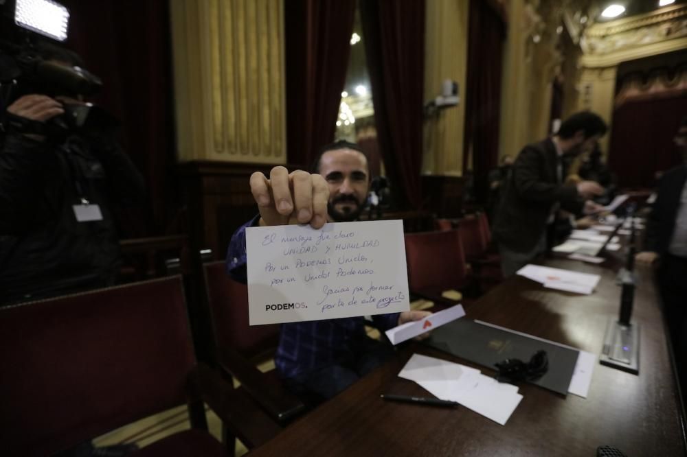 Baltasar Picornell, elegido presidente del Parlament