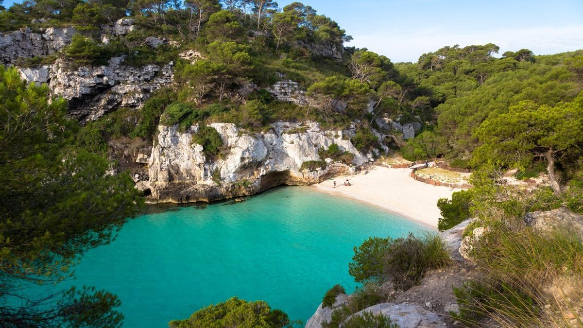 Cala Turqueta, calas escapar del frío